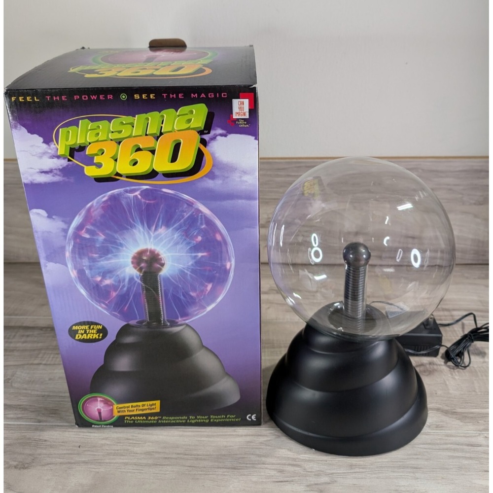 8" Plasma Ball Party 360 Novelty Lighting Globe in Glass Sphere Can You Imagine